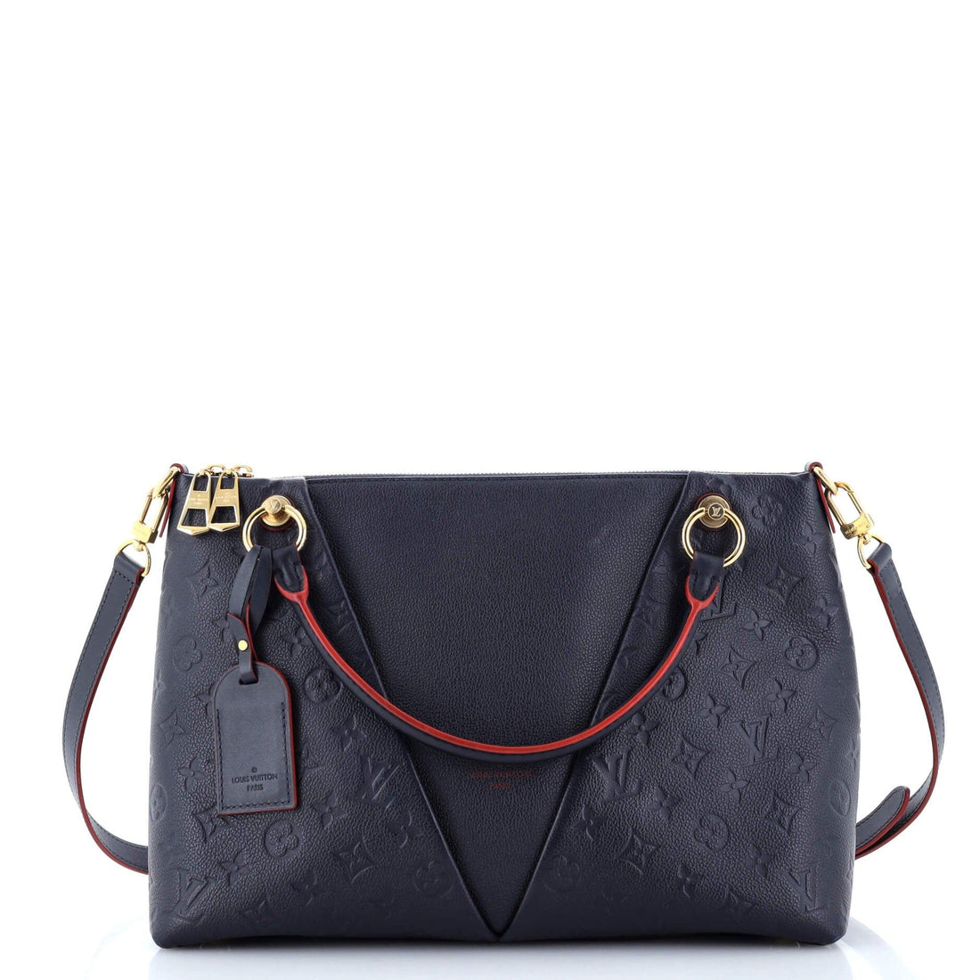 Louis Vuitton V Tote Monogram Empreinte Leather Mm