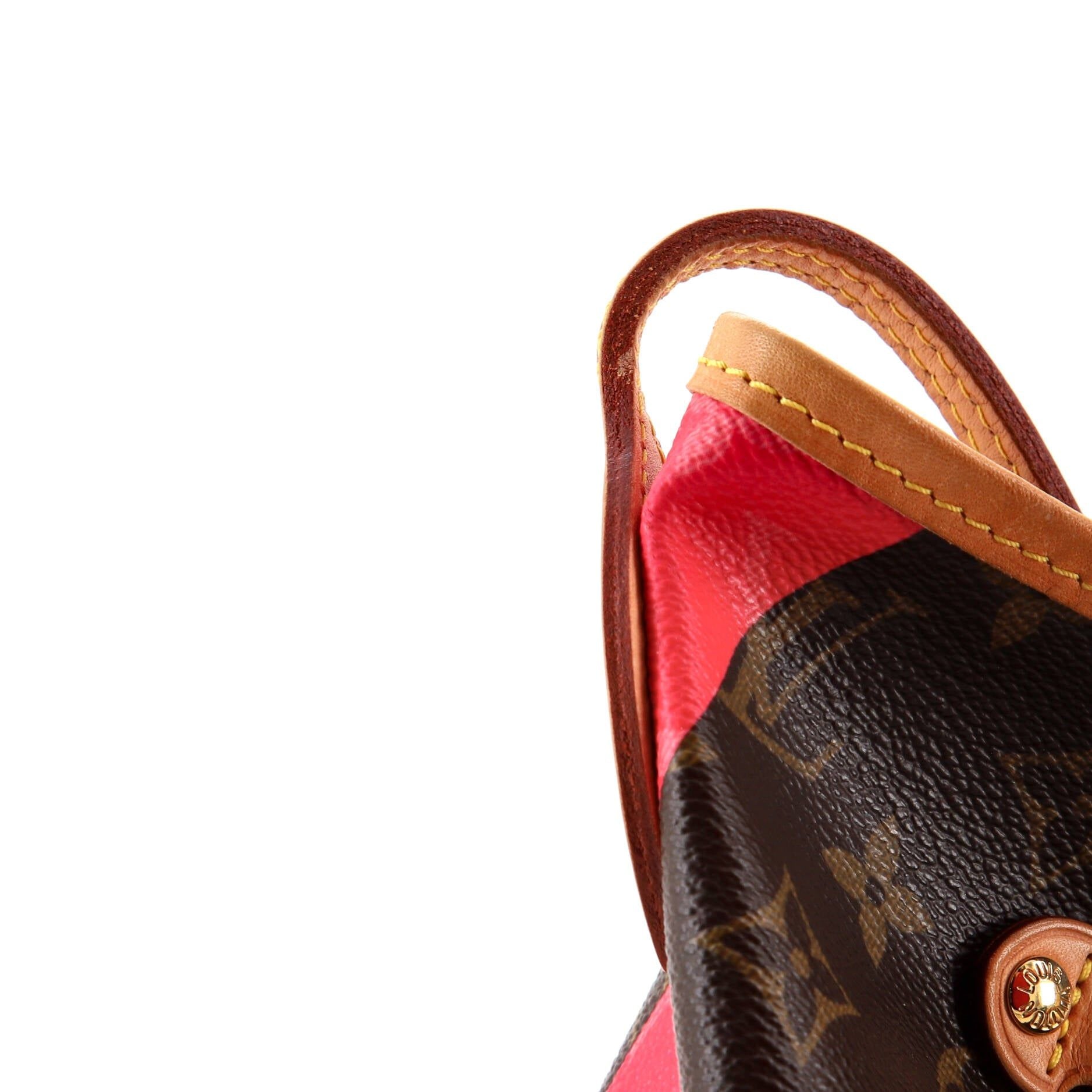 Louis Vuitton Neverfull Nm Tote Limited Edition Cities V Monogram Canvas Mm