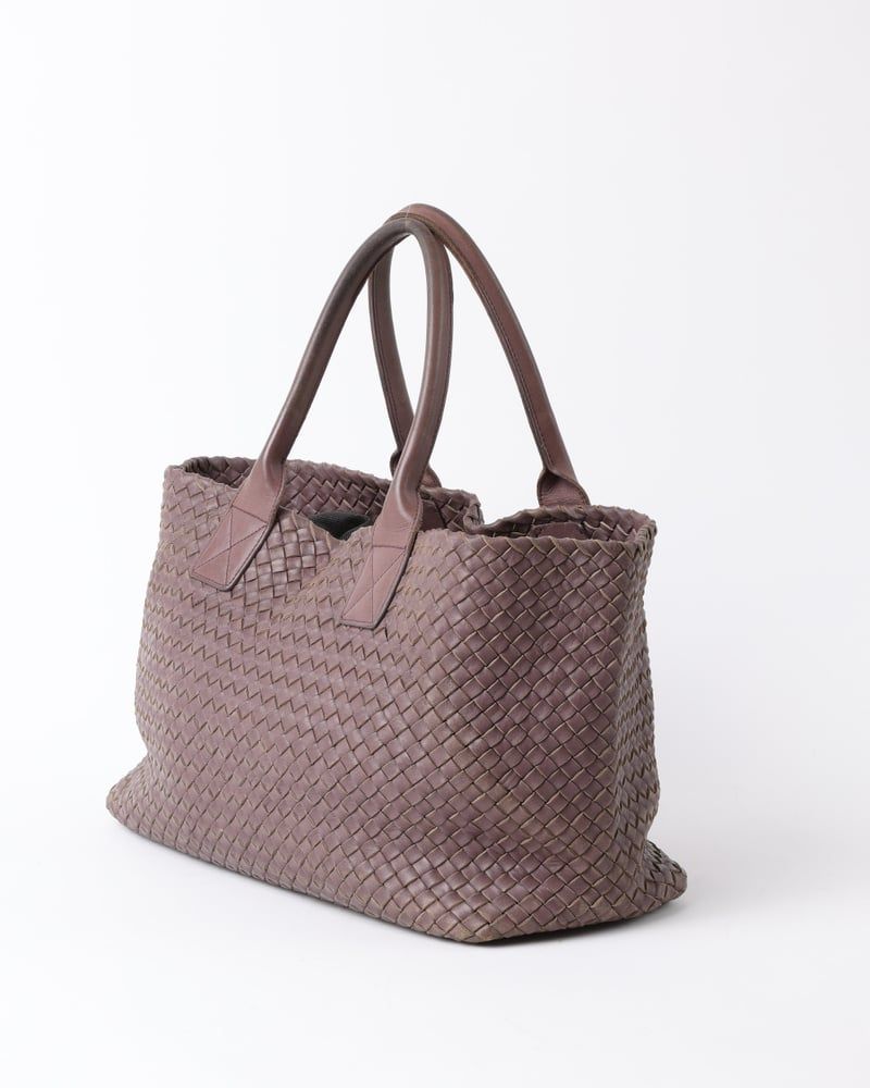 Bottega Veneta Intrecciato Cabat Mm Tote