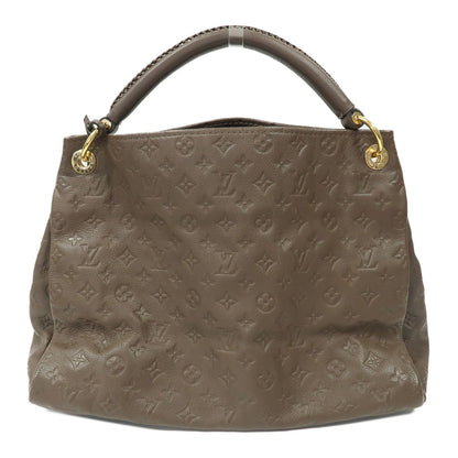 Louis Vuitton Cowhide Leather Artsy Mm Gold Shoulder Back Bag Color Brown Shoulder Bag M 94325