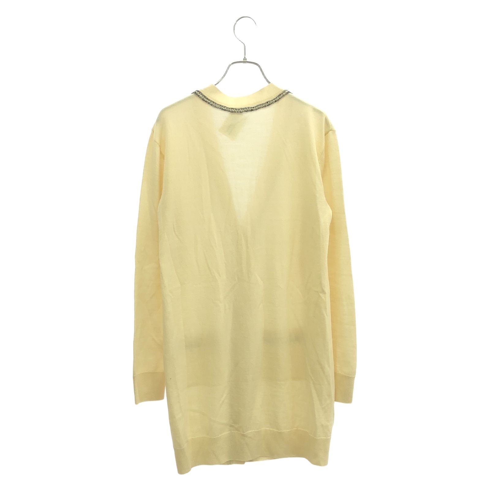 Chanel Beige Cardigan Wool P 45636k 05764