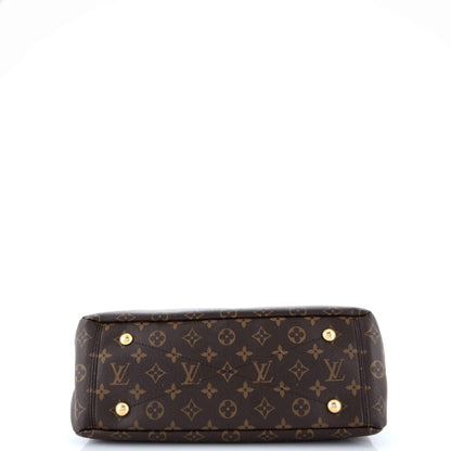 Louis Vuitton Pallas Tote Monogram Canvas With Leather