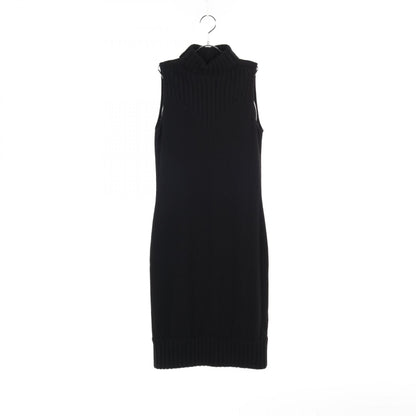 Chanel Sleeveless Dress P 24169v 01672 Cashmere Black 38