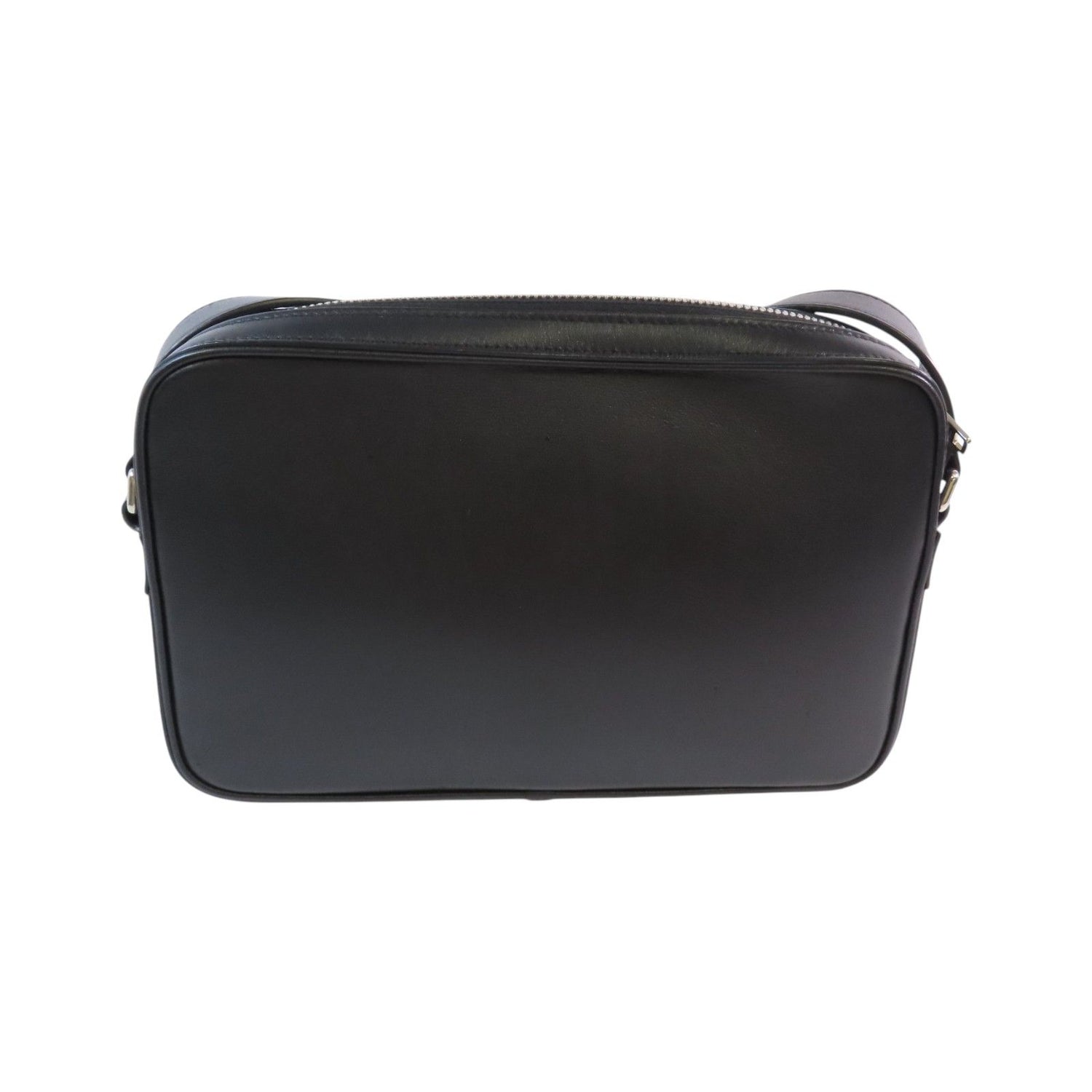 Celine Cowhide Leather Shoulder Bag Silver Shoulder Bag Black Calfskin (cowhide) F-cu-3201