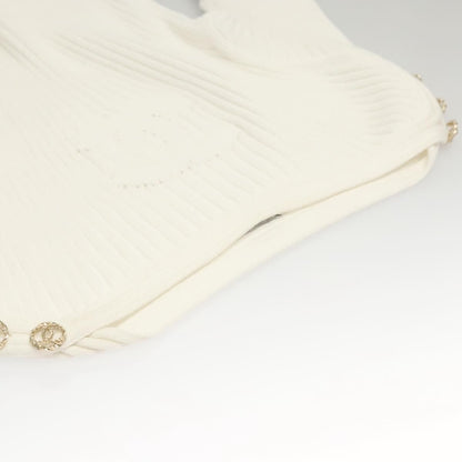 Chanel One Piece Knitted Fabrics White Cc Auth