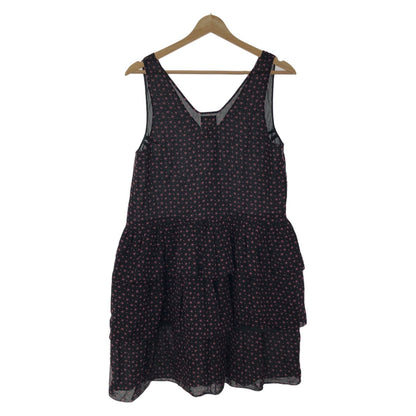 Chanel Mini Dress Black Silk 38