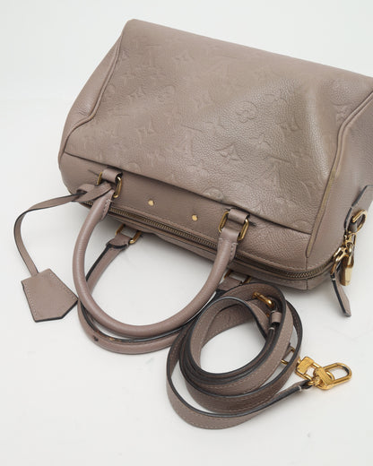Louis Vuitton Empreinte Speedy 25 Nm Bandoulière Bag