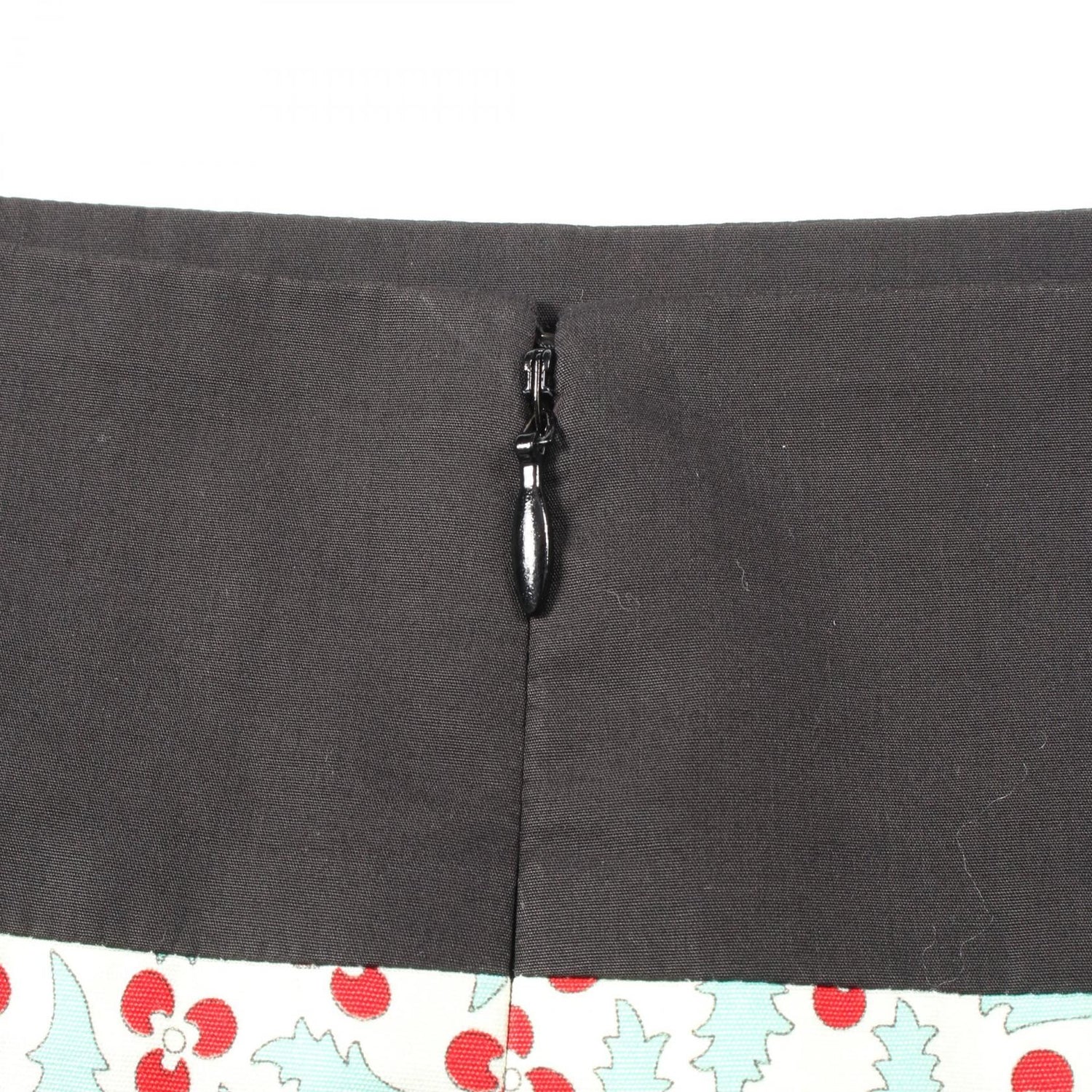 Chanel Green Multicolor Coco Mark Skirt Cotton P 22950