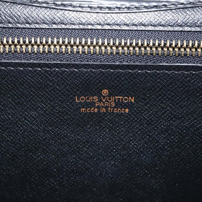 Louis Vuitton Epi Montaigne 27 Clutch Bag Black M 52652 Lv Auth