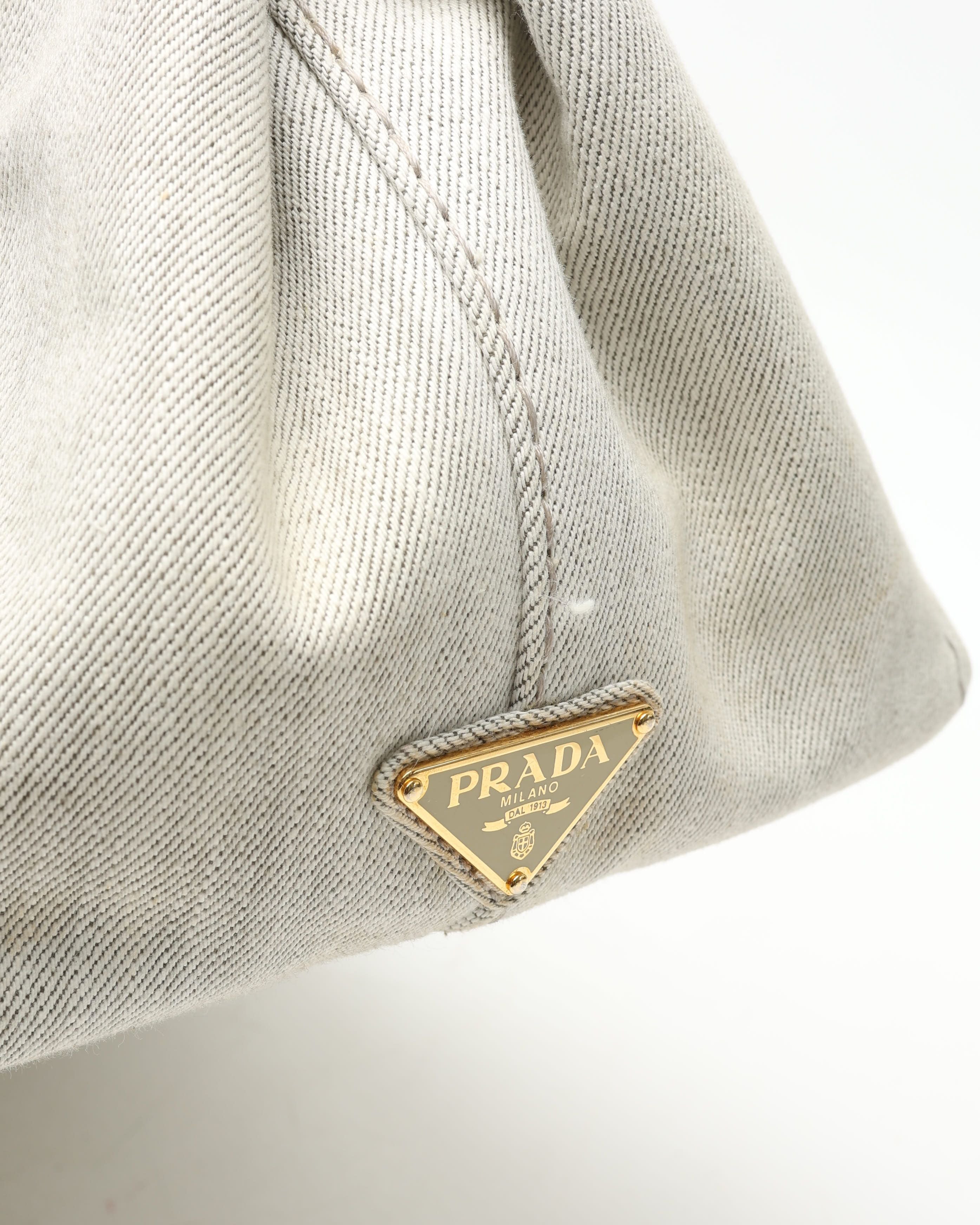 Prada Medium Canapa Tote Bag