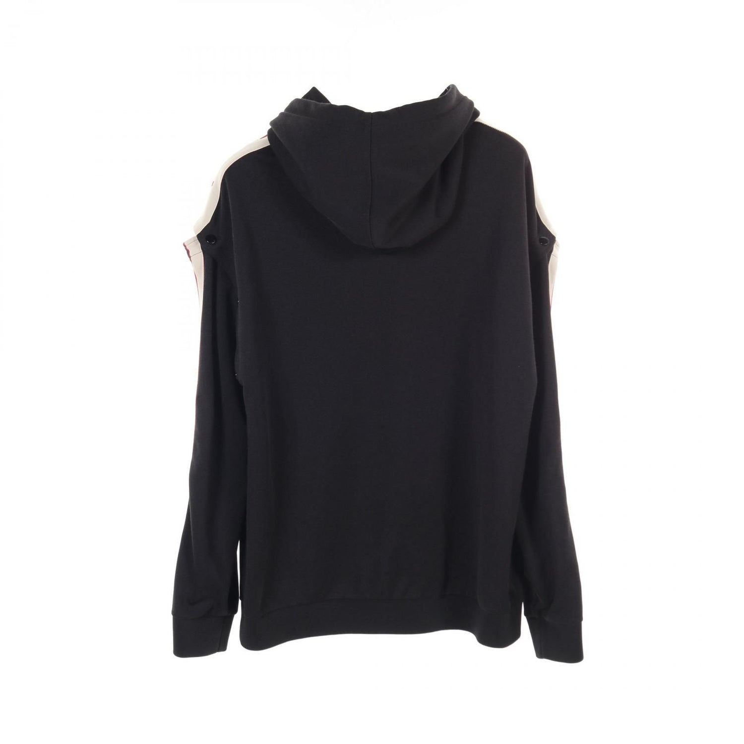 Gucci Technical Jersey Sweatshirt Hoodie L 475354 Cotton Polyester Black