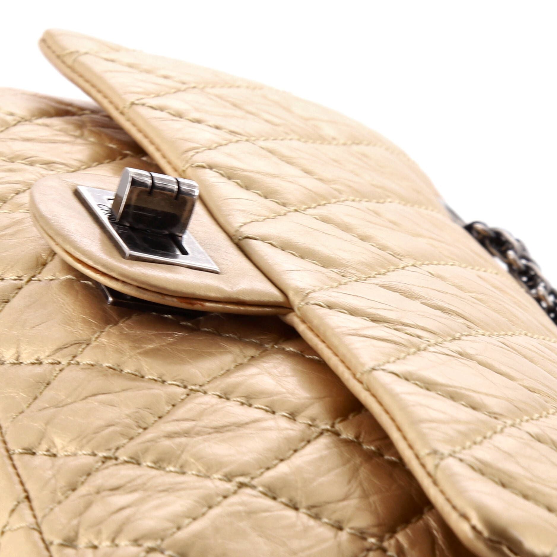 Chanel Reissue 2.55 Flap Bag Quilted Aged Calfskin 225