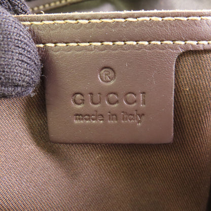 Gucci Layered Canvas Gg Tote Bag Handmade Bag Tote Bag Brown Pvc Coated Canvas 211137