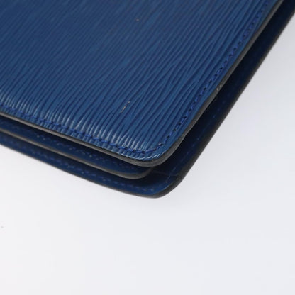Louis Vuitton Epi Capuchin Shoulder Bag Blue M 52345 Lv Auth
