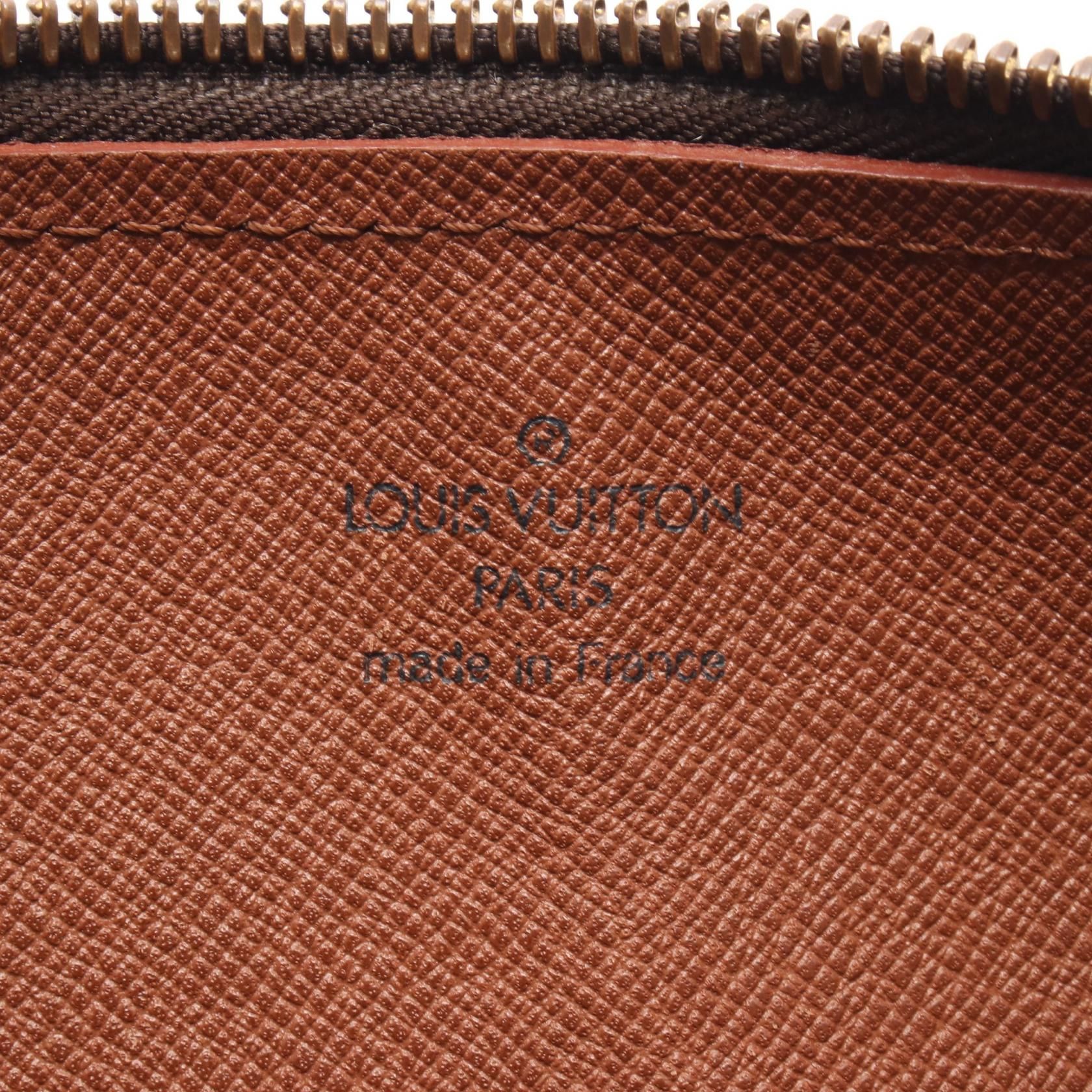 Louis Vuitton Papillon 26 Old Model Brown Handbag M 51366