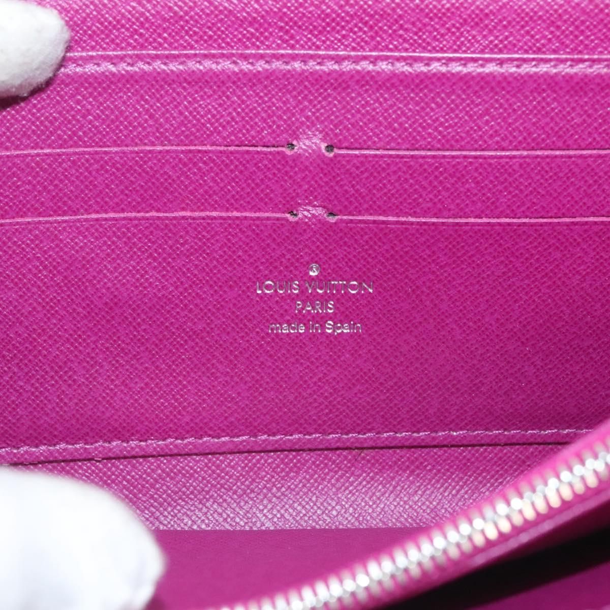 Louis Vuitton Epi Zippy Wallet Long Wallet Grenard M 6007l Lv Auth