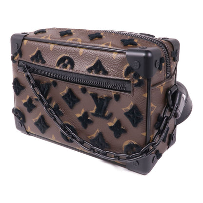 Louis Vuitton Monogram/velvet Soft Trunk Shoulder Bag Brown Shoulder Bag M 68970