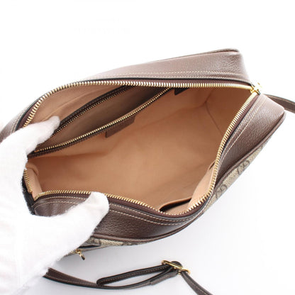 Gucci Ophidia Gg Supreme Small Shoulder Bag Beige Multicolor Pvc Coated Canvas 517080