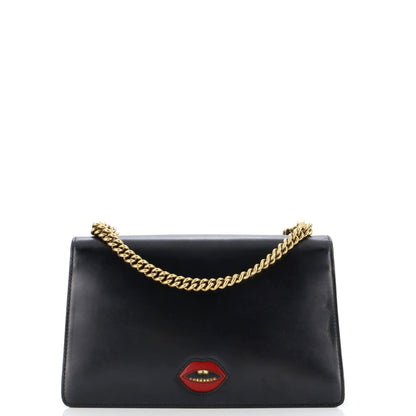 Gucci Marmont Chain Shoulder Bag Patchwork Leather Medium