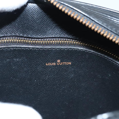 Louis Vuitton Epi Jeune Fille Mm Shoulder Bag Black M 52152 Lv Auth