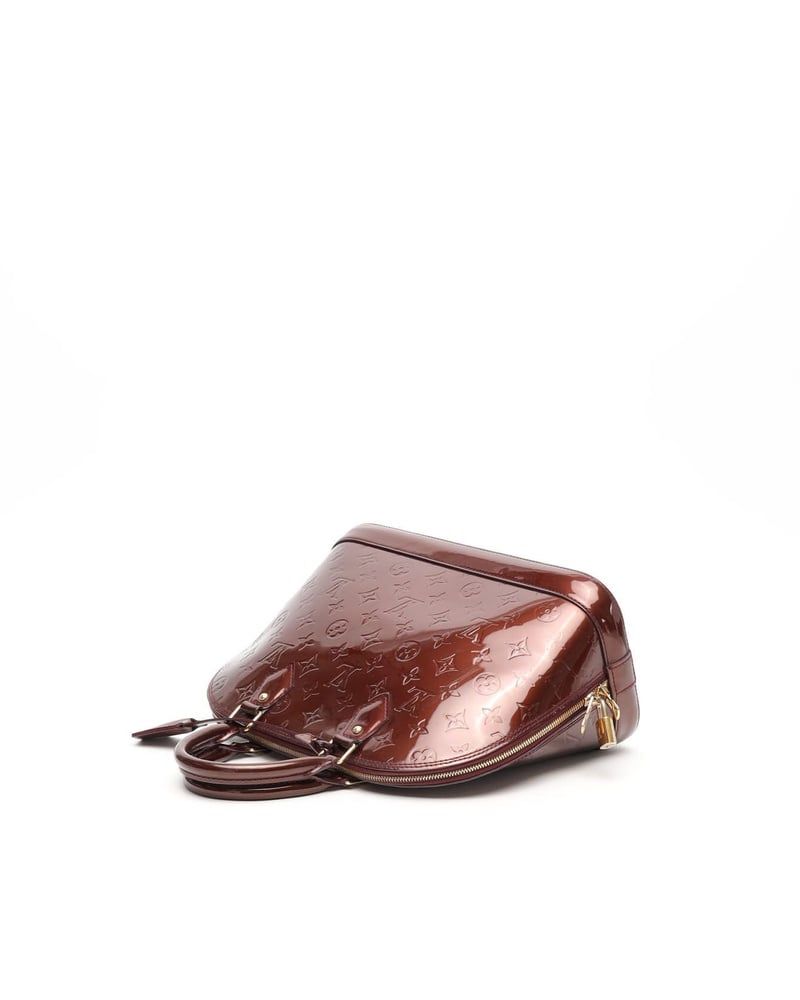 Louis Vuitton Monogram Vernis Alma PM Bag