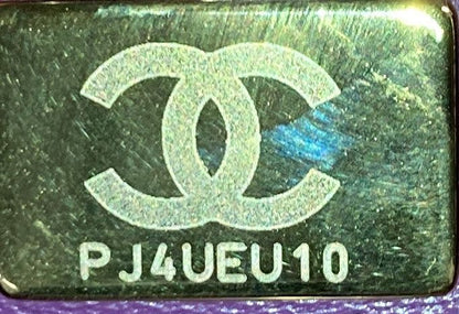 Chanel Coconing Top Handle Vanity Case With Chain Quilted Shearling Small