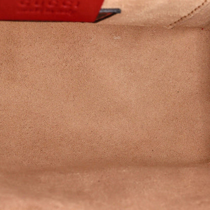 Gucci Padlock Shoulder Bag Embellished Leather Small