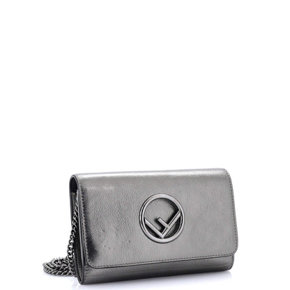 Fendi F Is Fendi Wallet On Chain Leather Mini
