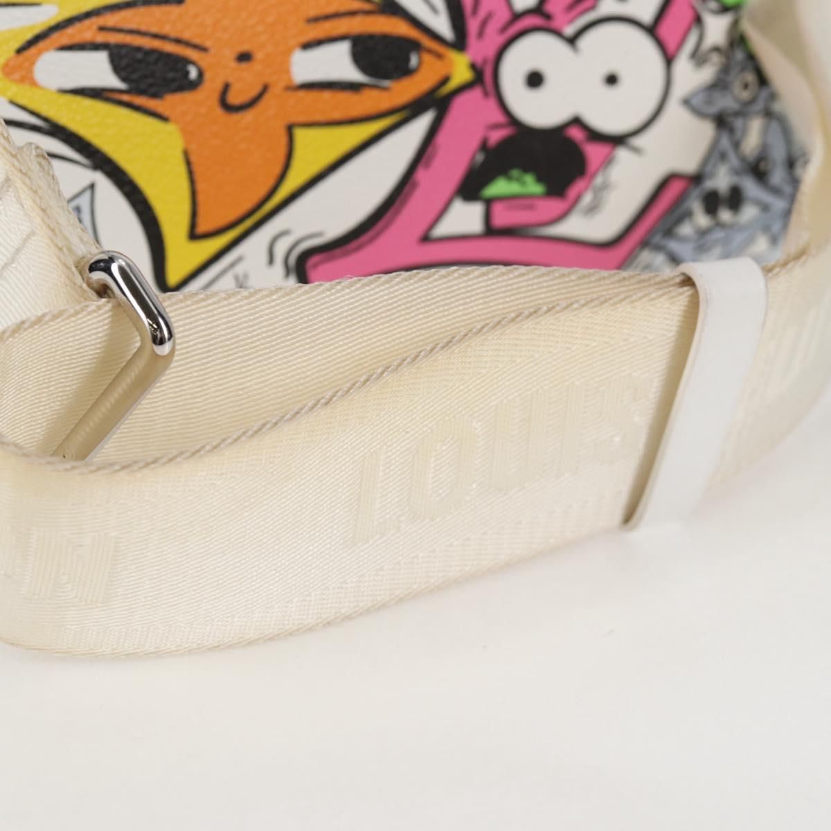 Louis Vuitton Monogram Comics Bum Bag Multi Pocket Bag M 21853 Lv Auth