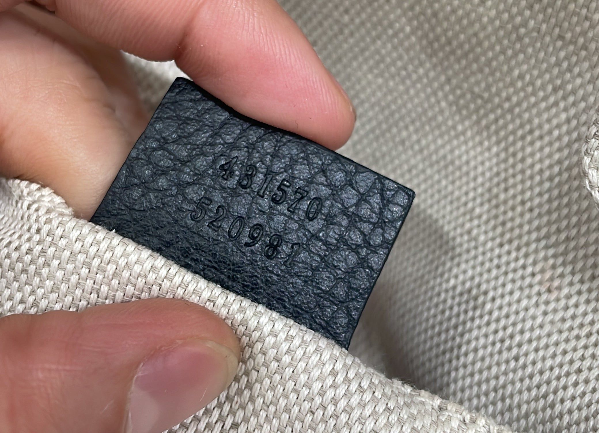 Gucci Soho Chain Backpack Leather