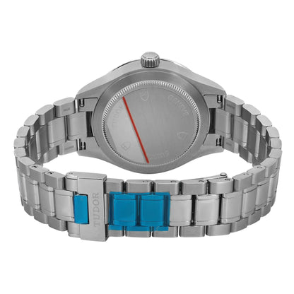 Tudor Style 34mm Stainless Steel Diamond Black Dial Ladies Watch 12300-0004