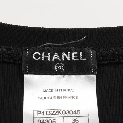 Chanel Black T-shirt Cotton P 41322