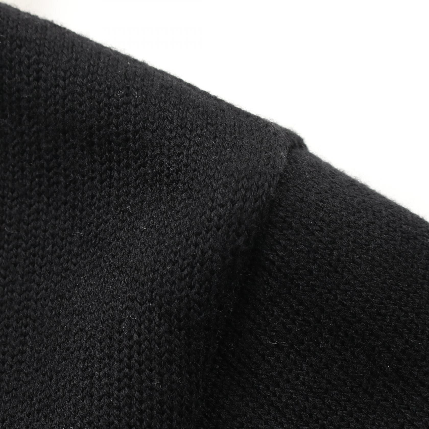 Louis Vuitton Shearling Collar Blouson Rm 241m Zll Hqn 10w Wool Black White