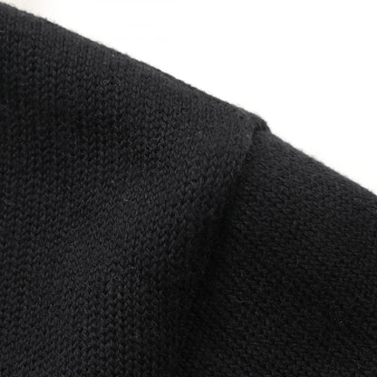 Louis Vuitton Shearling Collar Blouson Rm 241m Zll Hqn 10w Wool Black White