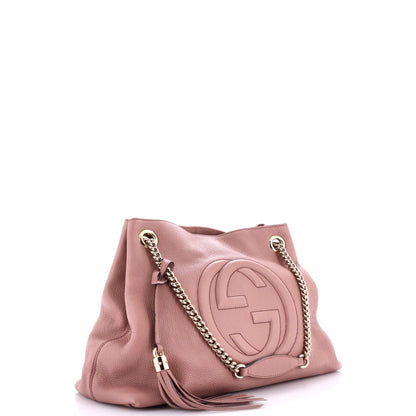 Gucci Soho Chain Strap Shoulder Bag Leather Medium