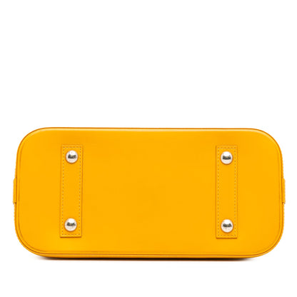 Louis Vuitton Epi Alma PM Yellow