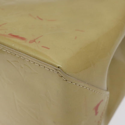 Louis Vuitton Vernis Reade Pm Hand Bag Beige M 91334 Lv Auth