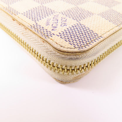 Louis Vuitton Zippy Wallet NM, Damier Azur