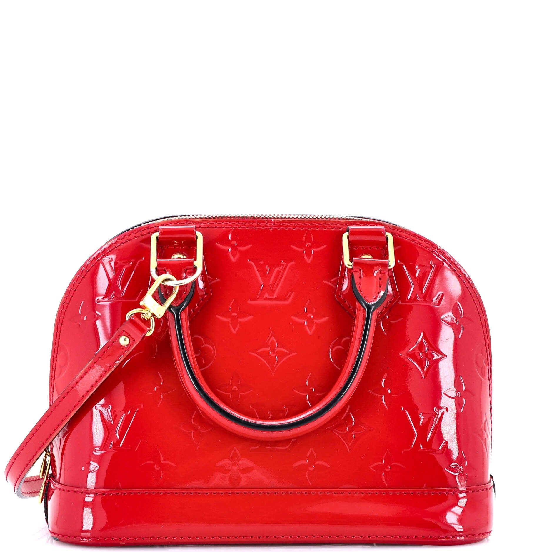 Louis Vuitton Alma Handbag Monogram Vernis Bb