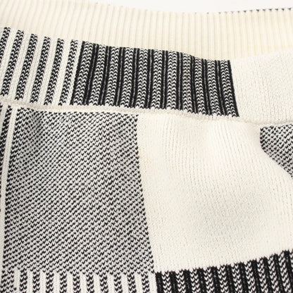 Louis Vuitton Pop Monogram Damier Gres White Black Gray Skirt