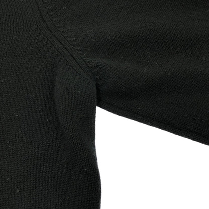 Chanel Black Cardigan Cashmere P 36174k 02177