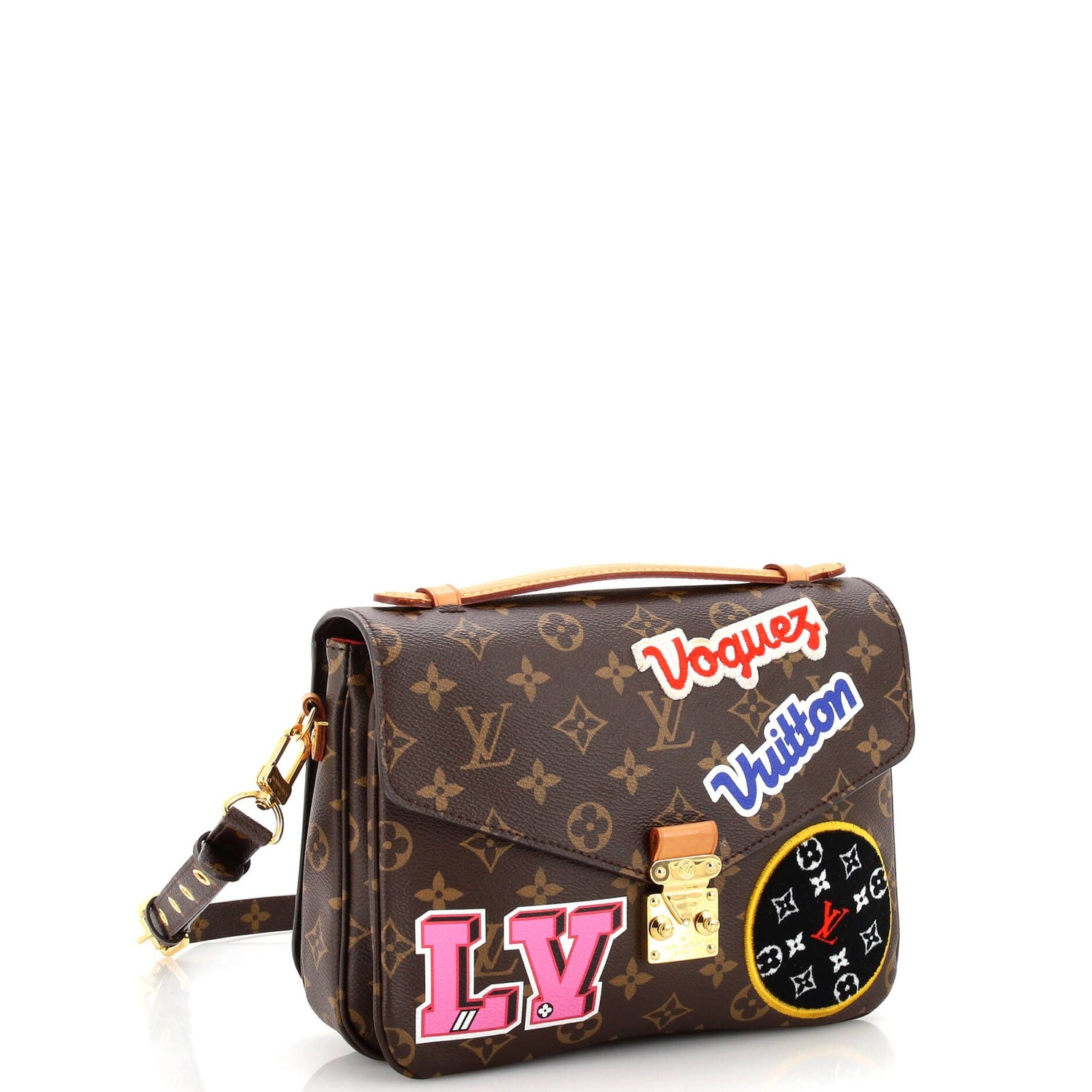 Louis Vuitton Pochette Metis Limited Edition Patches Monogram Canvas