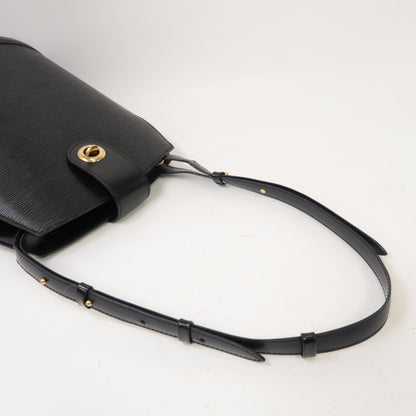 Louis Vuitton Epi Cluny Gold Shoulder Bag Black Black Shoulder Bag M 52252