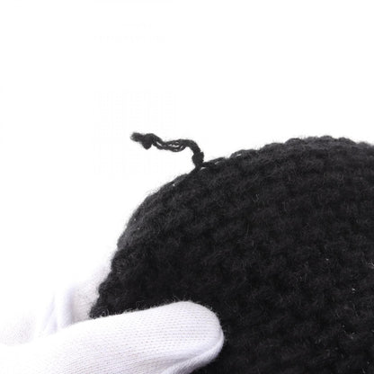 Chanel Black Coco Mark Scarf Other Cashmere