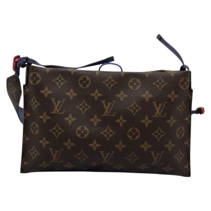 Louis Vuitton Monogram Pacific Split Sacoche Shoulder Bag Blue M 43854 Auth