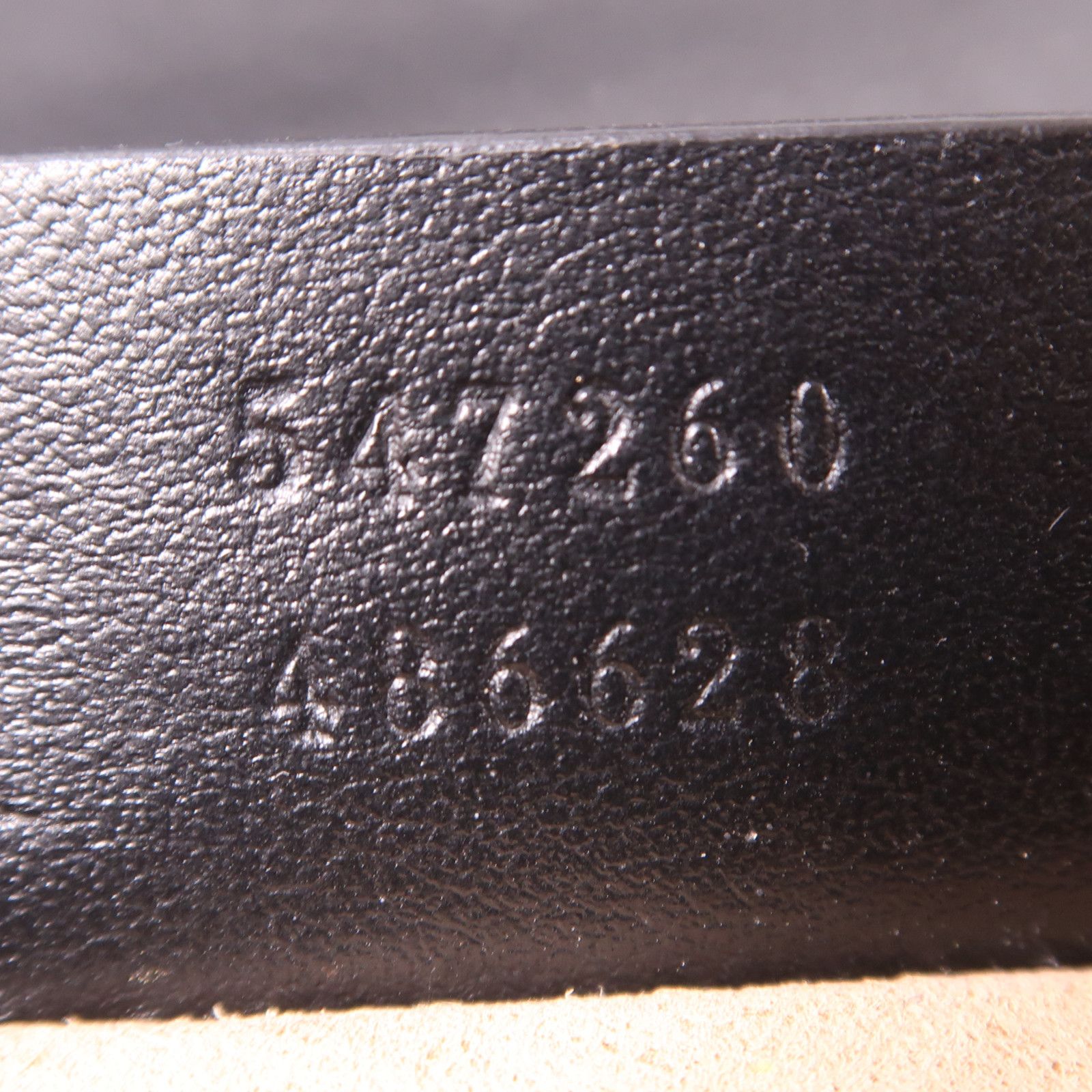 Gucci Sheepskin Leather Gg Marmont Hand-turned Shoulder And Back Bag 2way Shoulder Bag Black Lambskin (sheep Leat