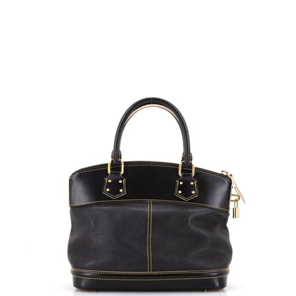 Louis Vuitton Suhali Lockit Handbag Leather Pm
