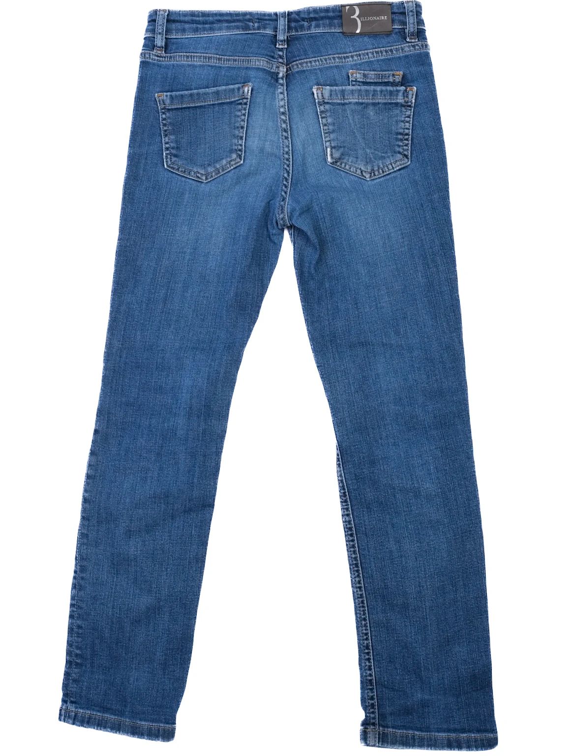 Excellent Billionaire Blue Denim Jeans for Kids Size 10