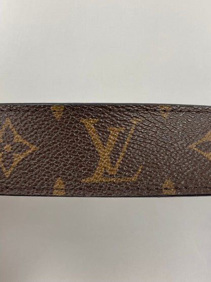 Louis Vuitton Belt Wide 90 ,Monogram Macassar