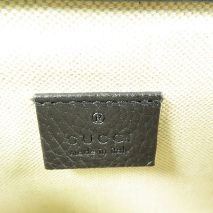 Gucci Cowhide Leather Dionysus Silver Shoulder Bag Black Calfskin (cowhide) 421970 Caogn 8176